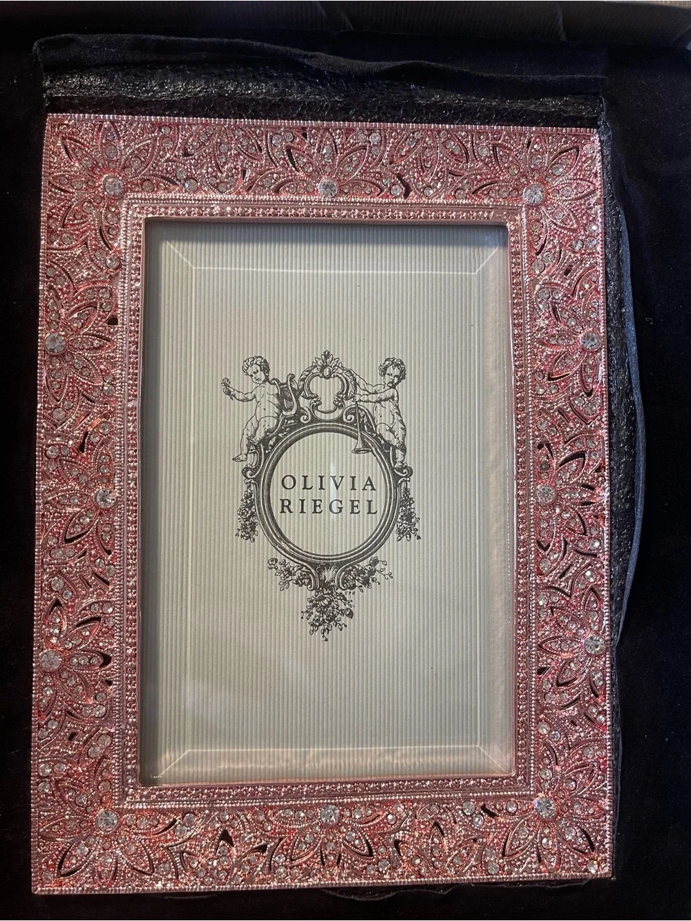 Olivia Riegel Rose Gold Windsor 4x6 Photo Frame New In Box!  RT3736